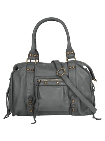 Samantha Look Shopper echt Leder in grau