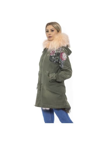 Mr&Mrs Italy Grün Baumwolle Damen Jacke