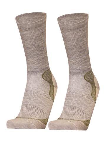 UphillSport Socken 'MALLA' 2er Pack in Light grey