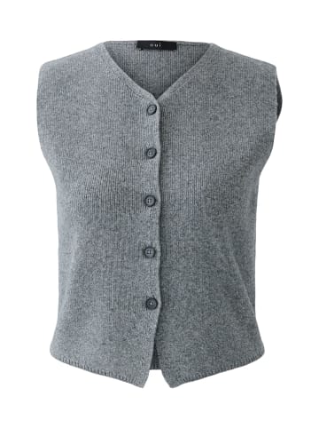 Oui Strickweste in graphite