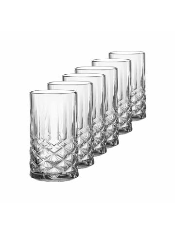 Ritzenhoff & Breker 6-tlg. Longdrinkgläser-Set Capri in 360 ml in transparent