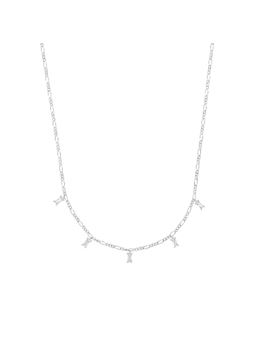 Noelani Kette mit Anhänger Silber 925, rhodiniert in Silber