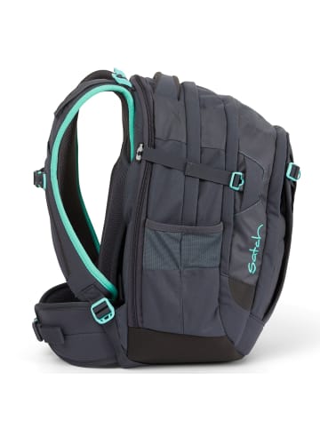 Satch match Schulrucksack 45 cm in grey mint