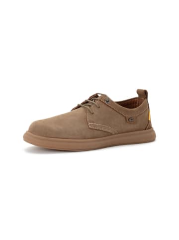 Camel Active Schnürschuhe aus Leder in Beige