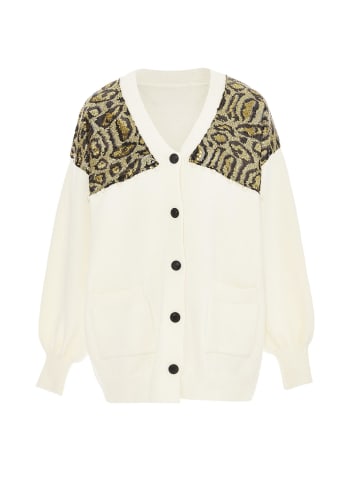 VIRITA Women Strickjacke in Wollweiss