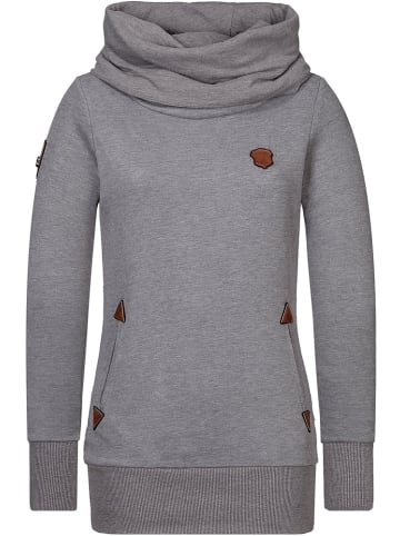 naketano Hoodie "Allroundtalent" in Grau