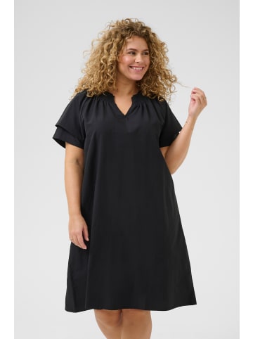 KAFFE curve Kleid KCirsa Loose fit in Black Deep
