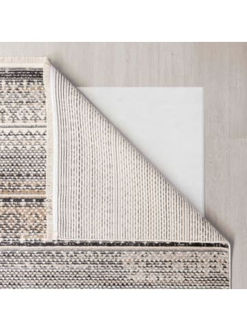 KADIMA DESIGN Geometrischer Wohnzimmer-Teppich in Naturfarben in Naturfarben