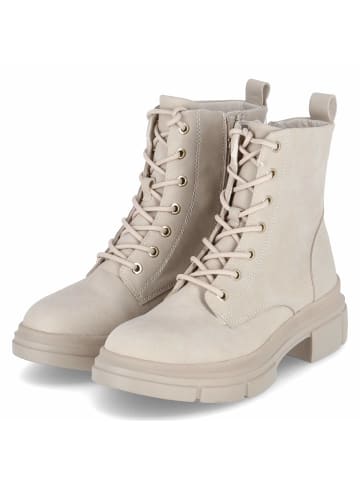 Tamaris Combat Boots in Beige