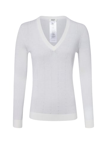 Liu Jo Strickpullover Bianco Iana in ecru - 0001