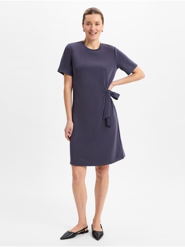 Franco Callegari Jerseykleid in marine - 0002