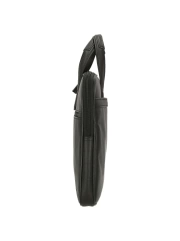 D&N Business Line - Aktentasche 40 cm Leder (black) in schwarz