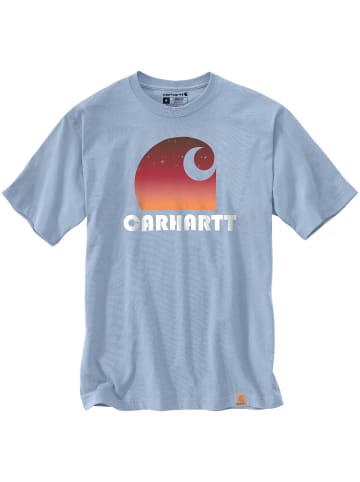CARHARTT  T-Shirt Graphic in hellblau