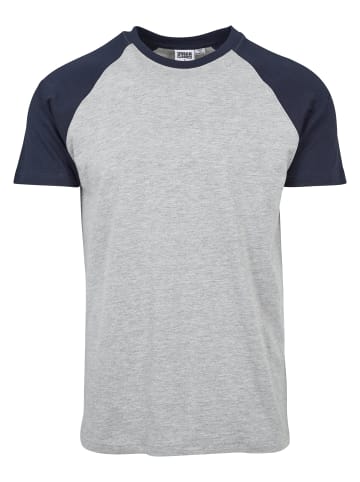 Urban Classics T-Shirts in grey/navy