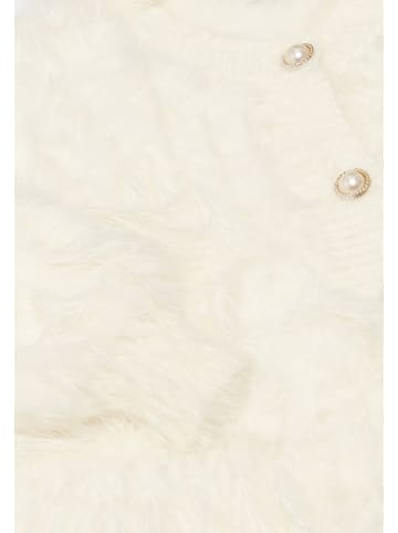 caspio Damen Strickjacke in Wollweiss