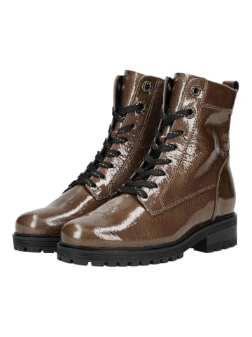Gabor Stiefelette Braun Lack