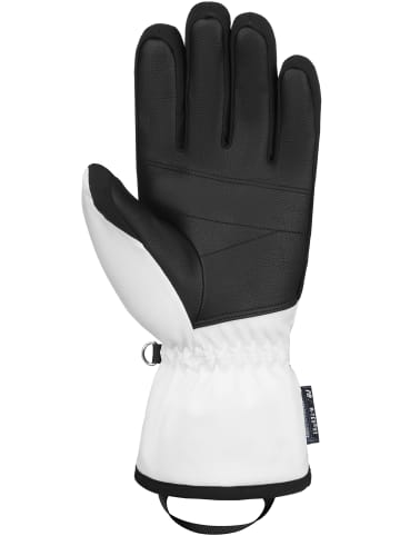 Reusch Fingerhandschuhe Helena R-TEX® XT in 1101 white / black