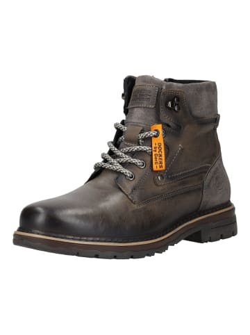 DOCKERS Stiefelette in Dunkelgrau