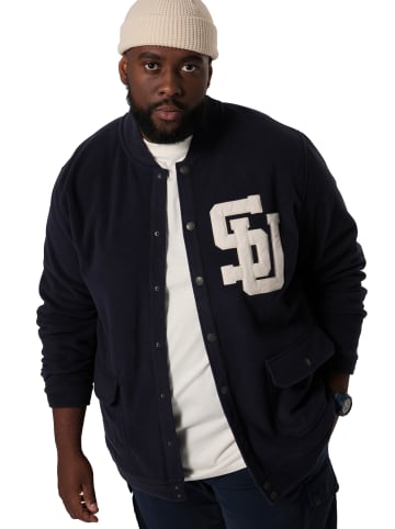 STHUGE Sweatjacke in dunkel marine