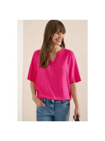 Cecil Halbarmbluse in beetroot pink