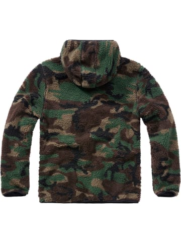 Brandit Pullover "Teddyfleece Worker Pullover" in Camouflage