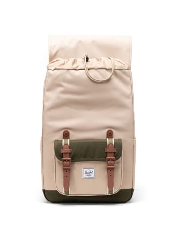 Herschel Little America Mid-Volume - Rucksack 13" 40.5 cm in twill/ivy green