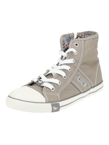 Mustang Sneaker in Grau/Silber