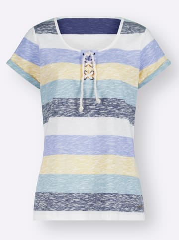 WITT WEIDEN Shirt in mint-gestreift