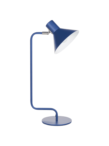 Beliani Tischleuchten RIMAVA in Blau - (W) 22 x (H) 51 x (L) 18 cm