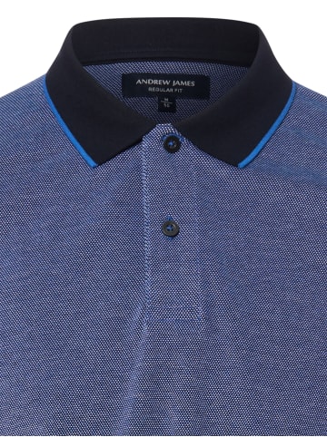 Andrew James Poloshirt in royal