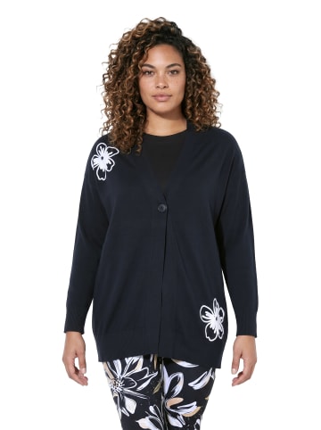 MIAMODA Cardigan in schwarz