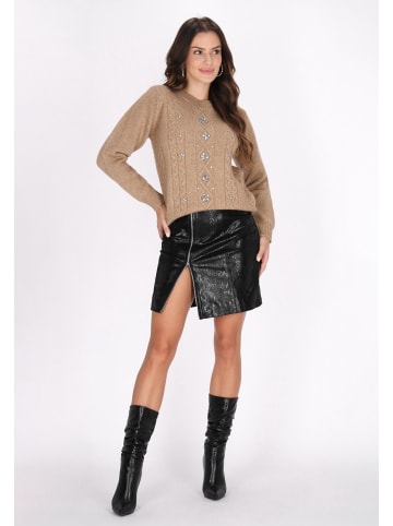 faina Damen Pullover in Beige