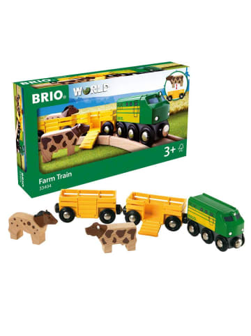 Brio Aktionsspiel BRIO World - Bauernhof-Zug Ab 3 Jahre in bunt