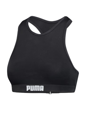 Puma Badeanzug SWIM WOMEN RACERBACK TOP in Black