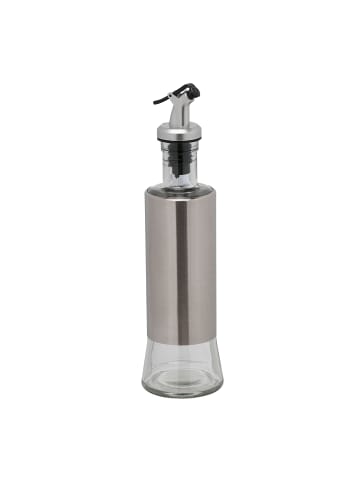 relaxdays 4 x Essig- und Ölspender in Silber - 300 ml