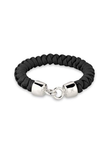 KUZZOI Armband 925 Sterling Silber in Grau