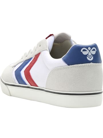 Hummel Hummel Schnürsenkel Sneaker Stadil Lx-E Lebensstil Erwachsene in WHITE/BLUE/RED