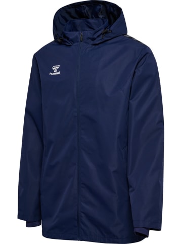 Hummel Jacke "Hmlauthentic All Weather Jacket" in Blau