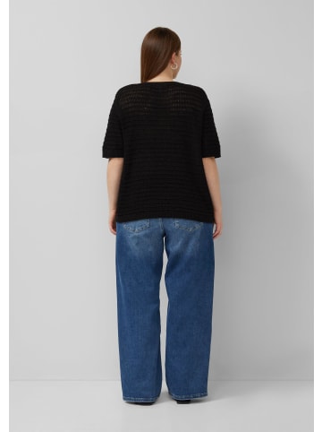 QS Strickpullover in 9999_schwarz