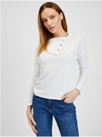 orsay Langarmshirt in Weiß