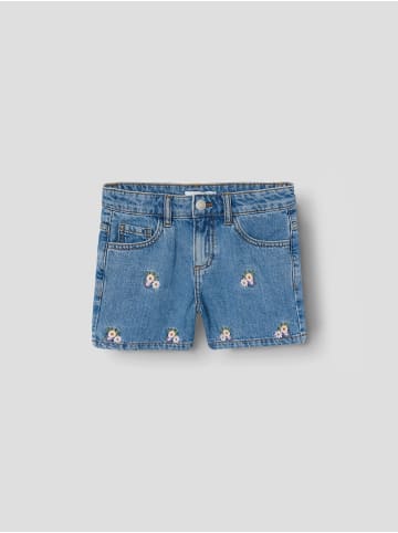 name it Jeansshorts in Medium Blue Denim