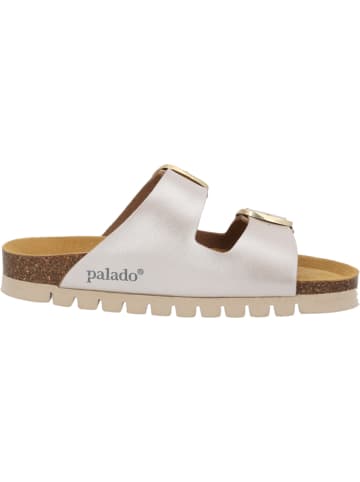 Palado Pantoletten Korfu MP Metallic in Beige