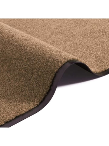 Hanse Home Waschbare Fußmatte Wash & Clean caramel