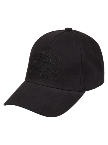 Petrol Industries Baumwoll-Twill Basecap Puma in Schwarz