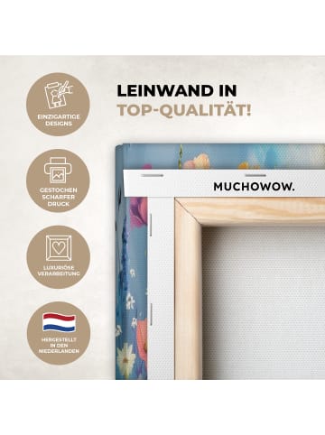 OnlyWow Leinwandbild 3er Set
