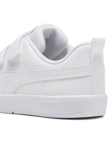 Puma Kinder Sneaker "Courtflex V3 V PS" in Weiß
