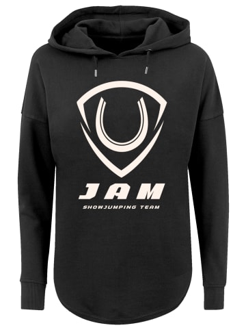 F4NT4STIC Oversized Hoodie JAM Showjumping in schwarz