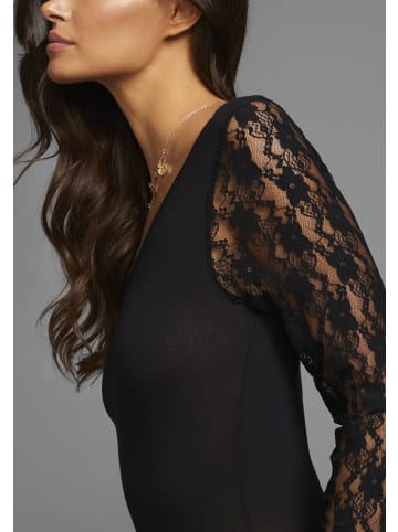 Laura Scott Langarmbody in schwarz