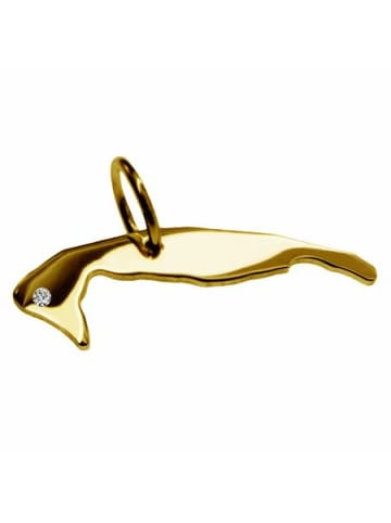 Schmuckador Anhänger Wangerooge mit Brillant 585 Gelbgold in gold