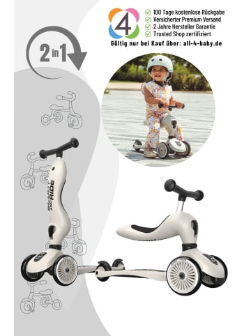 Scoot & Ride Scoot & Ride Highwaykick 1 Rutscherfahrzeug und Scooter - Farbe: Ash